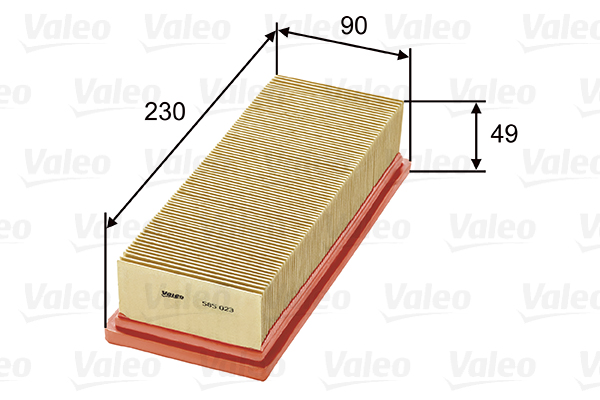 Ilmansuodatin VALEO 585023