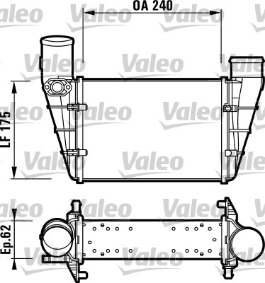 Välijäähdytin VALEO 817625