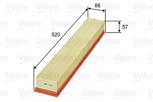 Ilmansuodatin VALEO 585323