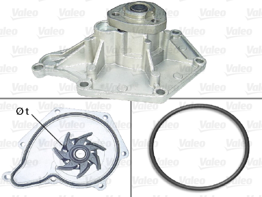 Vesipumppu VALEO 506911