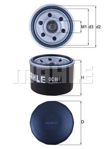 Öljynsuodatin, SMART FORTWO Cabrio, FORTWO Coupé, 1230A040, 1321800010, 1321800110, A1321800010, A1321800110
