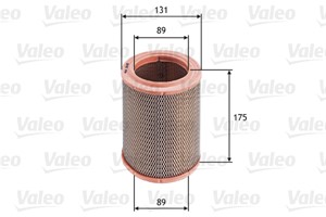 Ilmansuodatin, ASTON MARTIN,DACIA,DAF,LOTUS,RENAULT,VOLVO, 0860038900, 1444P0, 1498434, 224785, 3100127, 31001274, 3100127-4, 5001217, 5