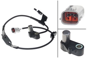 Tunnistin, kiertonopeus, Etuakseli, vasen, MAZDA 626 V, 626 Hatchback V, 626 Station Wagon V, GE7C-43-73X, GE7C-43-73XA