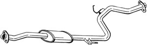 Keskiäänenvaimentaja, MAZDA MX-3, B6G340300, B6G340300A, B6G340300B, B6G340300C