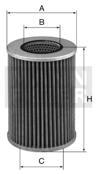 Öljynsuodatin MANN-FILTER HU 7074 x
