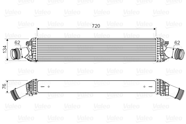 Välijäähdytin VALEO 818654