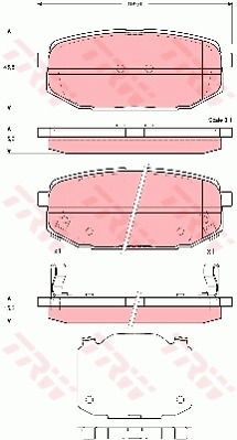 Jarrupalasarja, levyjarru TRW GDB3384