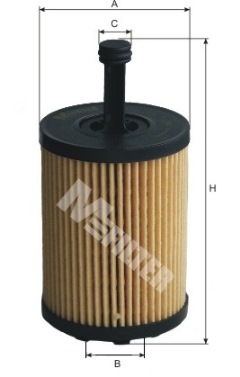 Öljynsuodatin MFILTER TE 621