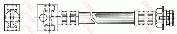 Jarruletku TRW PHA389