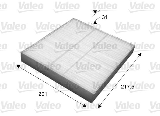 Raitisilmasuodatin VALEO 715631