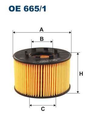 Öljynsuodatin FILTRON OE 665/1