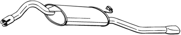 Takaäänenvaimentaja BOSAL 280-655
