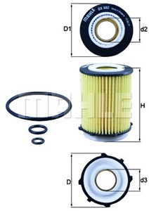 Öljynsuodatin, INFINITI,MERCEDES-BENZ, 15208HG00D, 2701800009, 2701800109, 2701840025, 2701840125, A2701800009, A2701800109, A2701840025