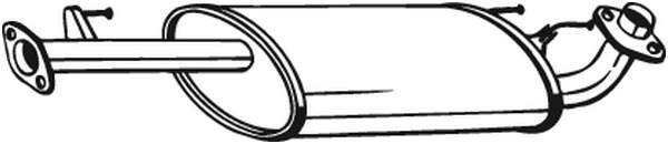 Keskipönttö BOSAL 228-199