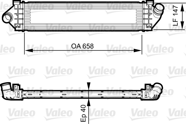 Välijäähdytin VALEO 818239