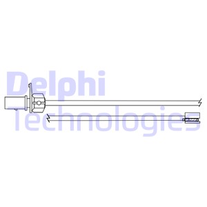 Jarrupalan kulumisen ilmaisin DELPHI LZ0302