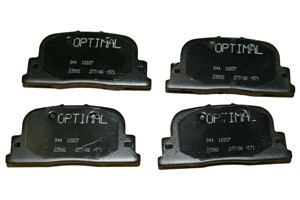 Jarrupalasarja, levyjarru, Takana, LEXUS,TOYOTA, 0446632030, 0446632040