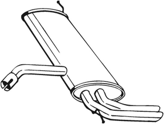 Takaäänenvaimentaja BOSAL 227-049