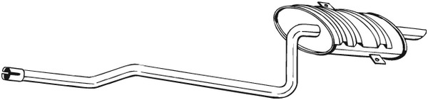 Takaäänenvaimentaja BOSAL 285-415