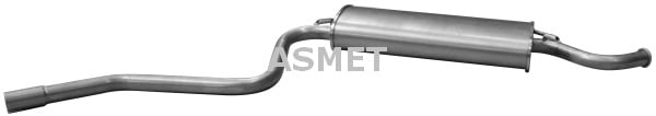 Takaäänenvaimentaja ASMET 16.019