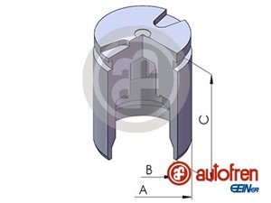 Mäntä, jarrusatula, Taka-akseli, CITROËN C4 AIRCROSS, MITSUBISHI ASX, OUTLANDER III, PEUGEOT 4008, 4605A955, 4605B649