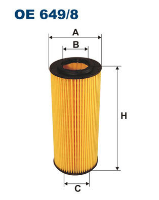 Öljynsuodatin FILTRON OE 649/8