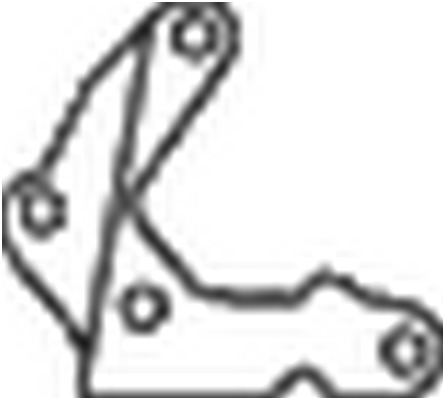 Pidike, pakoputkisto BOSAL 251-036