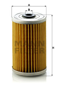 Öljynsuodatin MANN-FILTER H 719/2