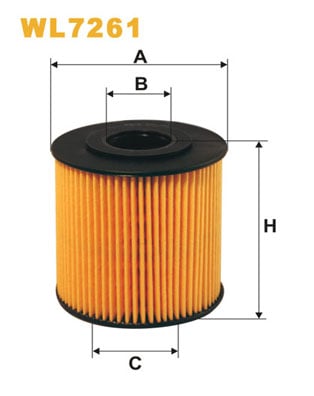 Öljynsuodatin WIX FILTERS WL7261