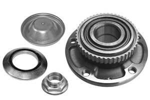 Pyöränlaakerisarja, Etuakseli, Oikea, Vasen, BMW 5 [E34], 7 [E32], 8 [E31], 31 21 2 226 640, 312111293821, 31211129386, 31211129396, 312