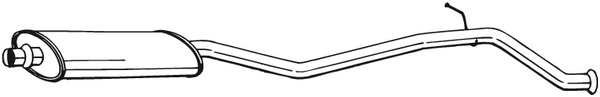 Keskipönttö BOSAL 286-167