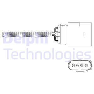 Lambdatunnistin DELPHI ES20343-12B1