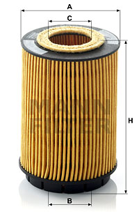 Öljynsuodatin MANN-FILTER HU 713 x