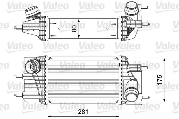 Välijäähdytin VALEO 818666