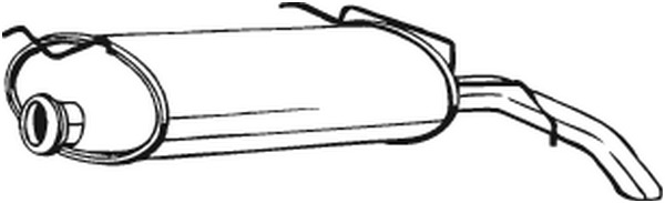 Takaäänenvaimentaja BOSAL 135-557