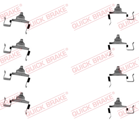 Tarvikesarja, jarrupala QUICK BRAKE 109-1697