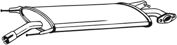 Keskipönttö BOSAL 279-445