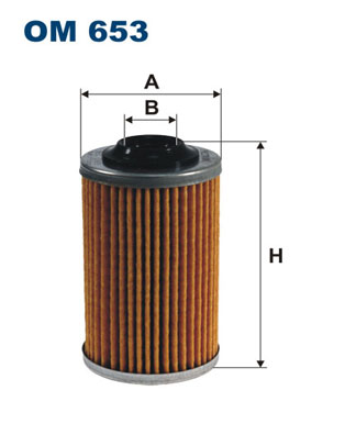 Öljynsuodatin FILTRON OM 653
