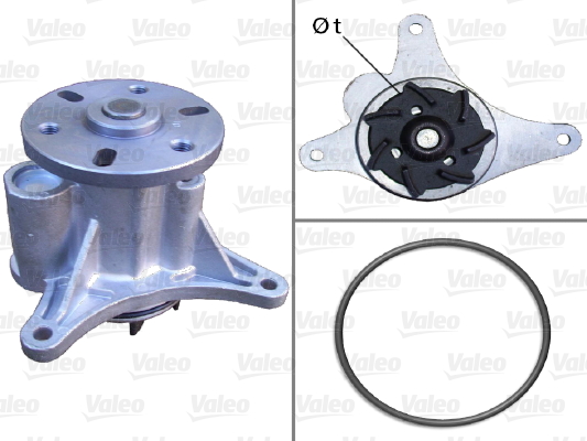 Vesipumppu VALEO 506952