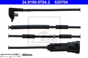 Kulumisenilmaisin, jarrupala, Etuakseli, OPEL VECTRA A, VECTRA A Halvkombi, VAUXHALL CAVALIER Mk Halvkombi III, CAVALIER Mk Sedan III, 1