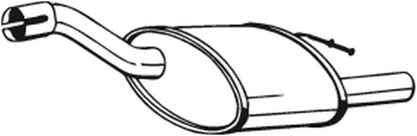 Takaäänenvaimentaja BOSAL 154-371
