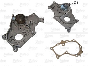 Vesipumppu, TOYOTA, 1610029135, 16100-29135