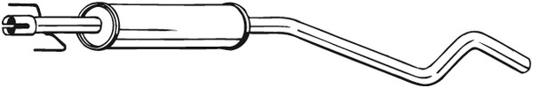 Keskipönttö BOSAL 284-739
