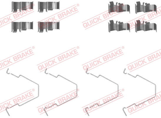 Tarvikesarja, jarrupala QUICK BRAKE 109-1652