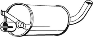 Keskiäänenvaimentaja, VOLVO 240, 240 Kombi, 1219269, 1357067