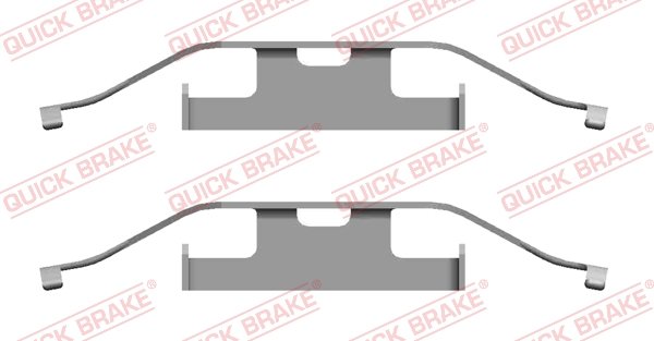 Tarvikesarja, jarrupala QUICK BRAKE 109-1682