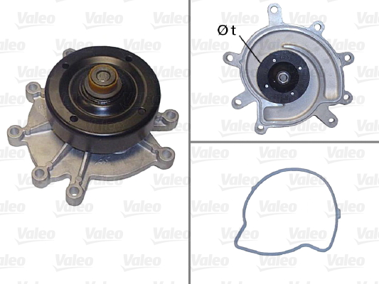 Vesipumppu VALEO 506823
