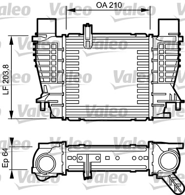 Välijäähdytin VALEO 817999