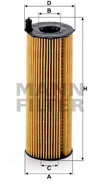 Öljynsuodatin MANN-FILTER HU 8003 x
