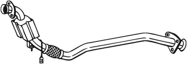 Jälkiasennuskatalysaattori BOSAL 099-661